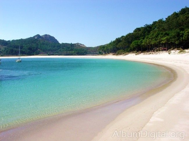 billete a Islas Cíes en playa de rodas