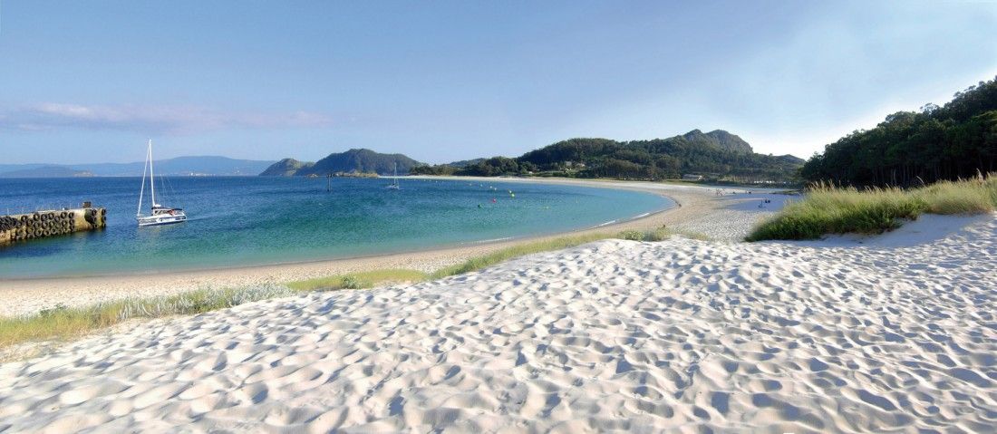 Visitar las Islas Cíes_ playa de Rodas