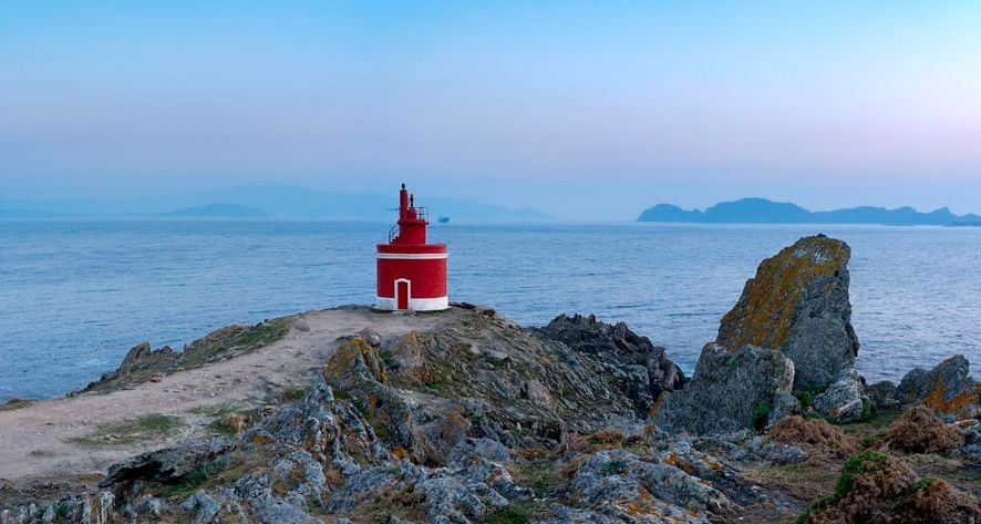 Cabo Home en la Ría de Pontevedra