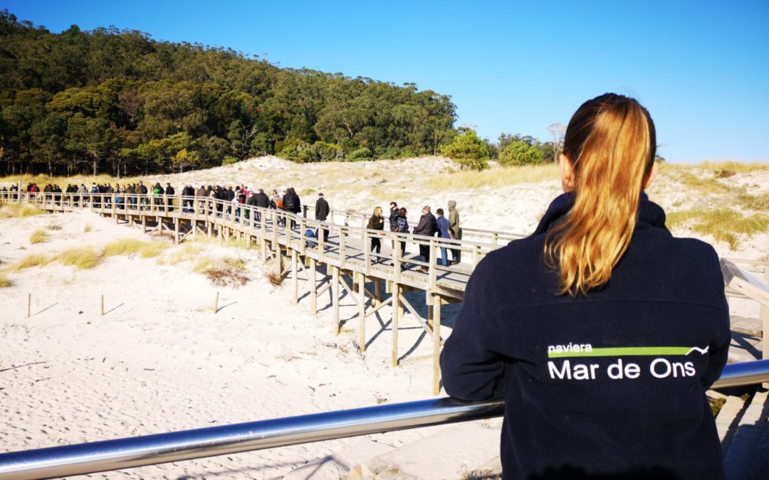 NAVIERA MAR DE ONS REANUDARÁ LA LÍNEA REGULAR DE LOS VIAJES A CÍES Y ONS A PARTIR DEL 20 DE JUNIO